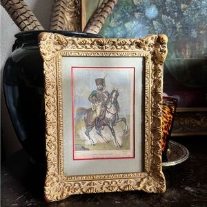 Antique Hand-colored Engraving